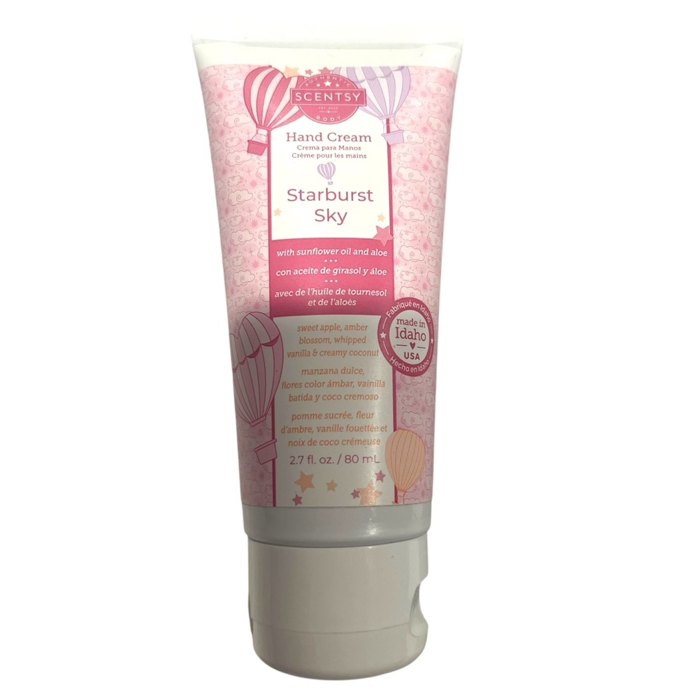 Scentsy Starburst‎ Sky Hand Cream 2.7 oz New Sealed Sunflower Oil Aloe USA